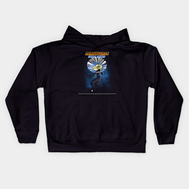 Black Canary Kids Hoodie by AQUAFAN77